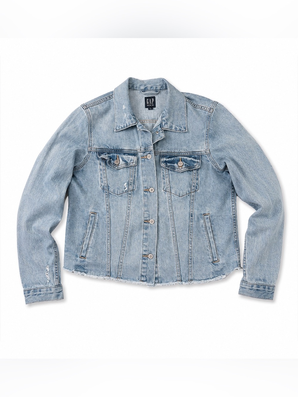 GAP Light Wash Blue Denim Jacket